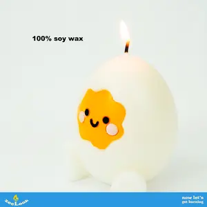 Egg Shape Candle - 2026 Spring Decor, Easter Gifts, Cute Room Decor, Birthday Gifts, Anniversary Gifts, Gifts for Boyfriend, Gifts for Friends, Room Decor, Shaped Candles, Scented Candles, Candles, Desk Decor