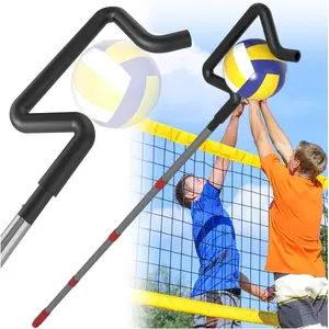 Volleyball Spike Trainer, Height Adjustable Volleyball Hitting Trainer, Hitting  Tool for Snapping, Serving and Jumping Drills, Hitting  Equipment for Beginners and Professionals