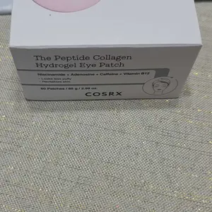 Product Review of COSRX The Peptide Collagen Hydrogel Eye Patch 60 Patches Reduce Puffiness Hydrate Under-Eye Bags in 10 Minutes from k**n b**0