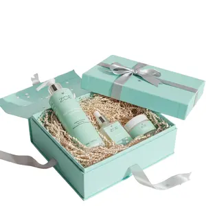 ZOE Skincare Gift Box – Pure Care for Naturally Radiant Skin - Creamy Cleanser, Hydrating Cream, & Organic Serum