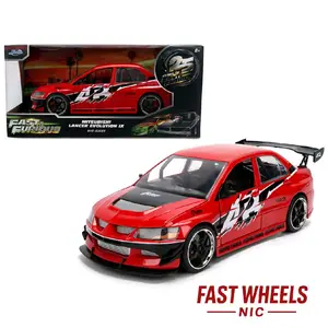 Jada 1:24 Sean's Mitsubishi Lancer Evolution IX - Red - Fast & Furious 25 Year Anniversary