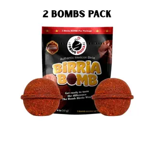 Birria Bombs 2 Pack by Bomb Birria - Seasoning Spice Bombs Flavor for Culinary Masterpiece Food Lovers
