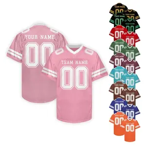 Personalized Team Name & Number Football Jersey, Custom Football Jersey for Men Women Kid, Customize Football Jerseys Team Uniform, Fan Gift DYL