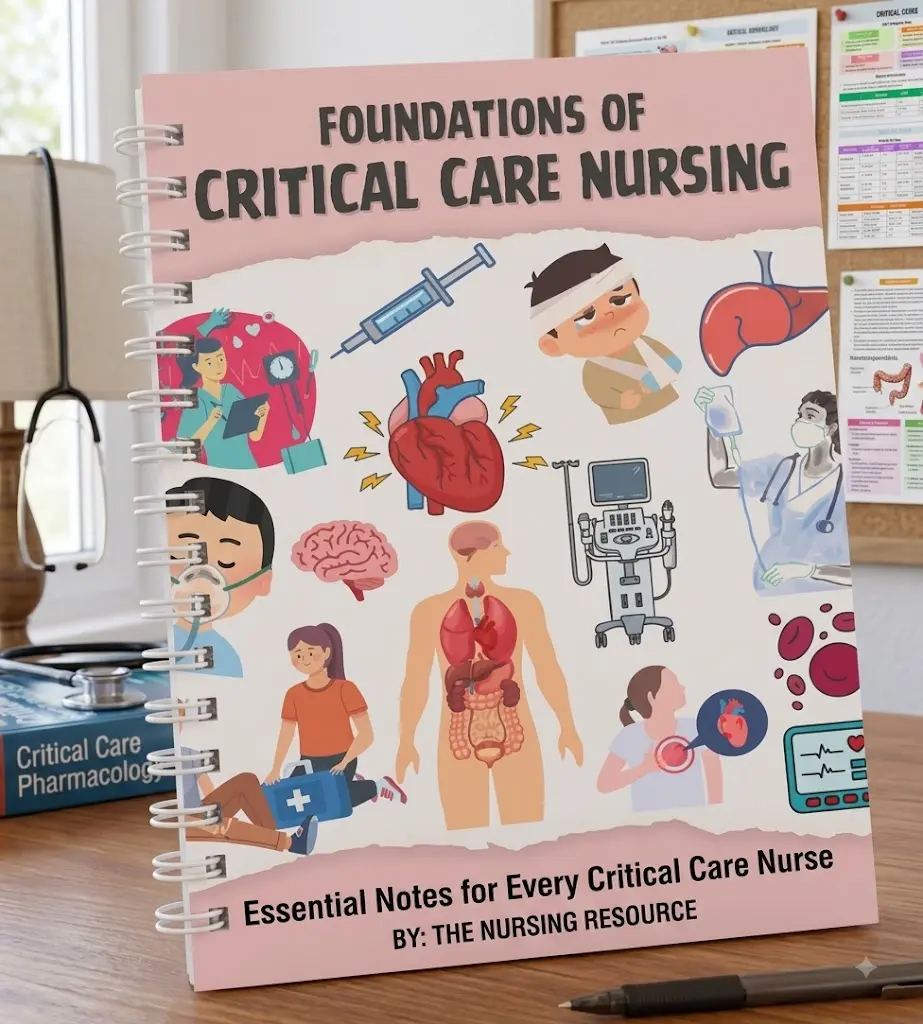 [New 2026] Foundations of Critical Care Nursing, ICU Nursing Notes and Study Guide, Shock & Sepsis Management, ABG Interpretation, Medication Guide