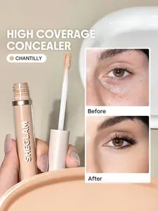 SHEGLAM Like Magic 12Hr Full Coverage Concealer – Chantilly | Long-Lasting Matte, Brightening & Hydrating Concealer