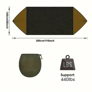 Quick-open pole hammock, outdoor anti-rollover single double camping artifact mosquito net household anti-mosquito swing hammock, light up your outdoor adventure with colorful anti-mosquito hammock chairs!