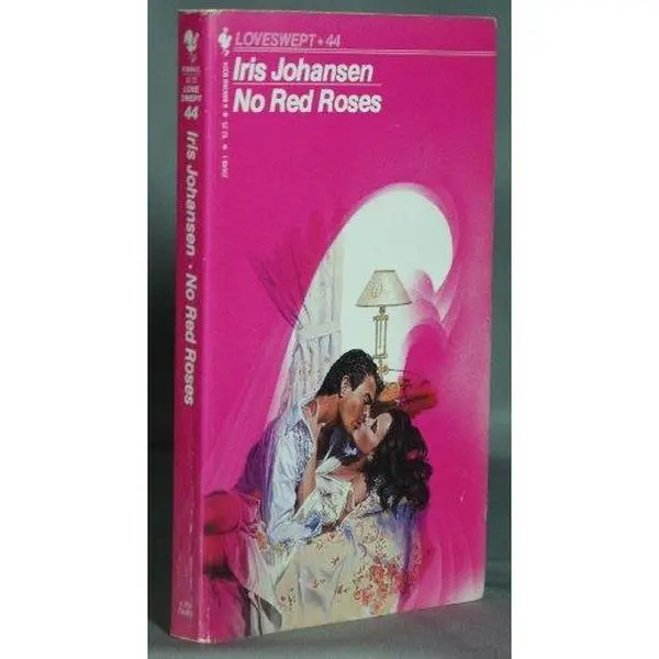 USED Book - No Red Roses (Loveswept, No. 44) by Iris Johansen (Paperback) - english