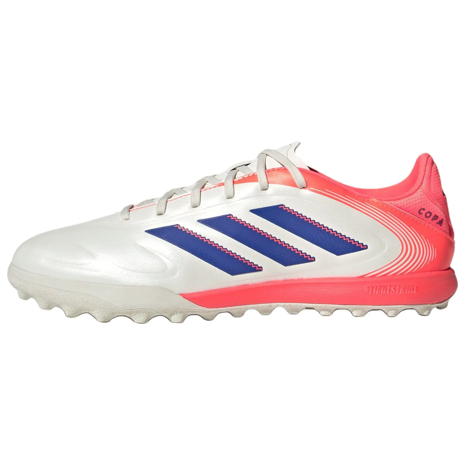 Adidas Copa Pure 3 Soccer Shoes Unisex White Blue Comfort JR2853
