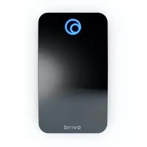 Brivo® B-BSPSF-B Black OSDP Single Gang Reader – Smart Card, Prox & Mobile