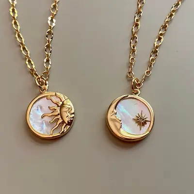 Vintage Jewelry Vtg Gold Vermeil Queen Liberty Coin Mother of