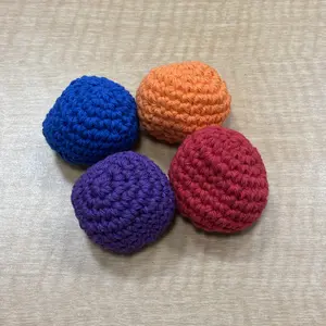 Handmade Cotton Hacky Sack 2.5"