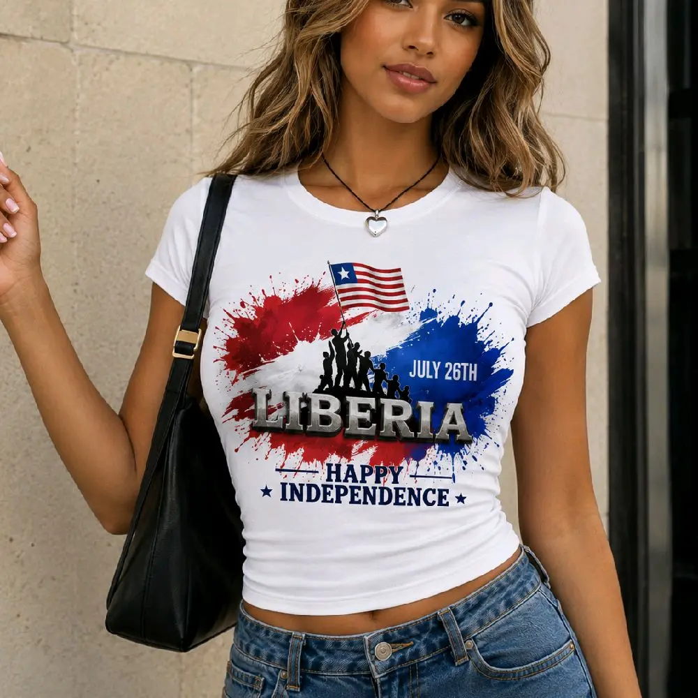 Liberian Independence Fitted Tees