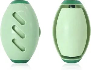 Green Reusable Washable Gel Lint Roller Extra-Sticky Pet Hair Remover for Clothes Furniture Car Seats Portable Travel Size Strong Adhesive Safe Eco-Friendly