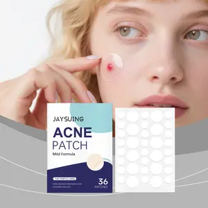 Jaysuing Breathable Skin-Friendly Acne Patches - Invisible Concealing Gentle Blemish Care For Sensitive Acne-Prone Skin Acne Pimple Patch
