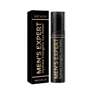 East Moon Hydrating Eye Roller For Men, Firming Lift Reduces Fine Lines, Dark Circles And Bags Under The Eyes Skincare Coffee vibrating  eye