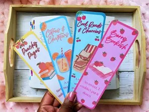 Summer Fruit Bookmarks | Cherry, Peach, Strawberry, and Orange