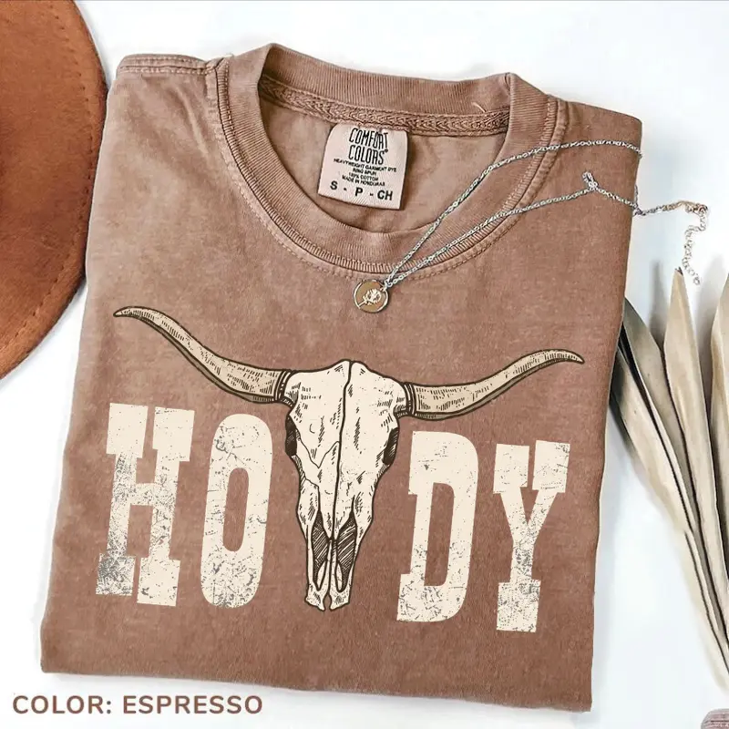 Comfort Colors Vintage Howdy Western Shirt, Comfort Colors Cowgirl Tee, Country Music Shirt, Nashville Outfit, Western Graphic Tee