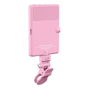 Mobile Phone Selfie Fill Light, Rechargeable LED Selfie Ring Light, Clip-on Phone Camera Lighting for iPhone Android, Professional Cellphone Selfie Fill Light, Portable Selfie Light, Selfie Panel Light