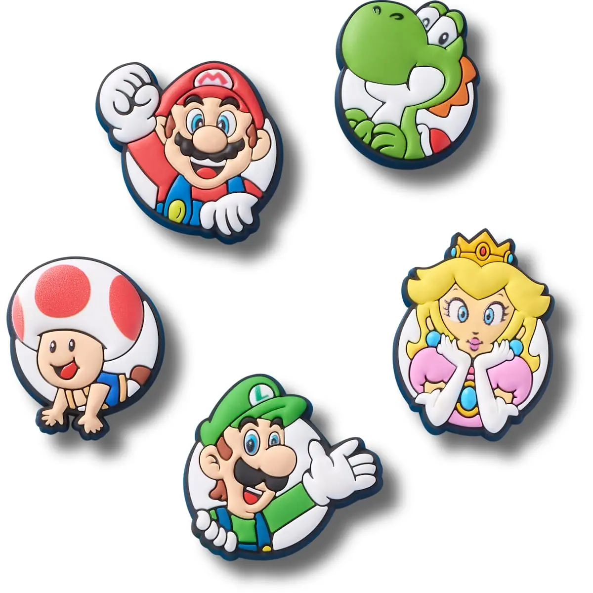 Crocs Jibbitz Super Mario Shoe Charms, Personalize Shoes, Totes, and Bags Crocs Jibbitz Super Mario Shoe Charms, Personalize Shoes, Totes, and Bags