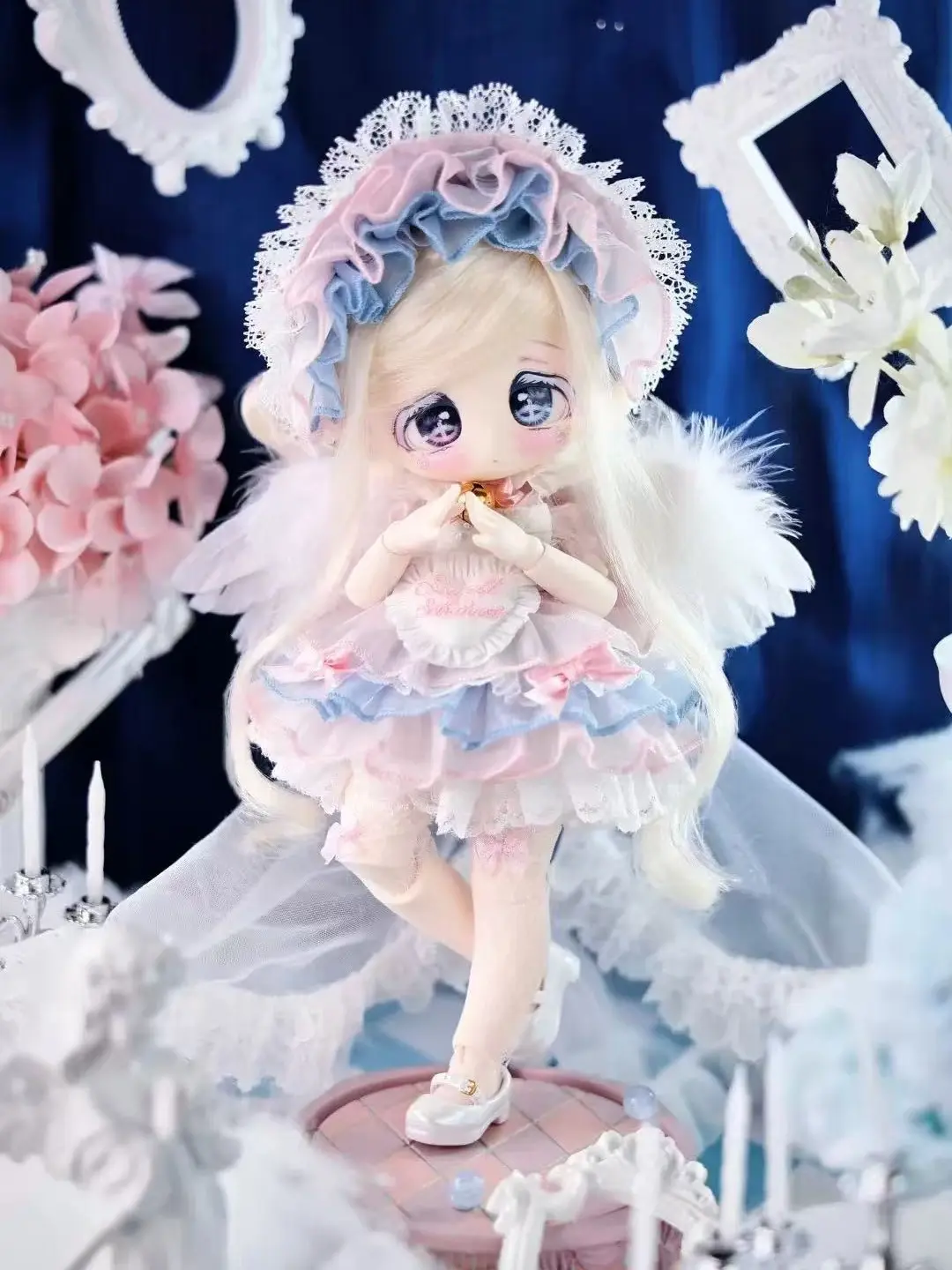 （015）BB3-Sweet velvet window series movable figure BJD blind box