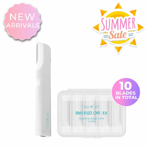 Buy Riki Ex Fuzz Off get Microfine Blade Refills Buy Riki Ex Fuzz Off get Microfine Blade Refills