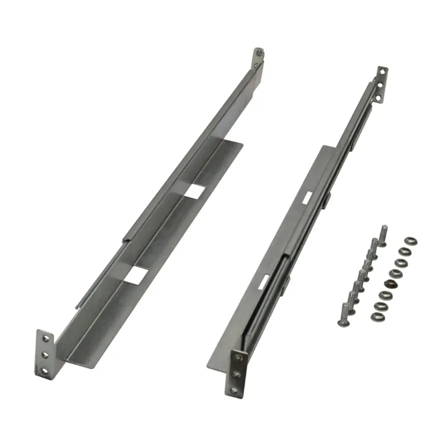 Tripp Lite TRL-4PRAILKIT1U 1U Universal Adjustable Metal 4-Post Rack Mount Shelf Kit, 1-Layer Expandable Shelves for Easy Installation, 1.72 x 1.49 x 20.5 Inches, Supports Up to 150 lbs & 1U Networking Equipment, 4.37 X 3.78 X 52.07 Cm, Supports 1U Networ