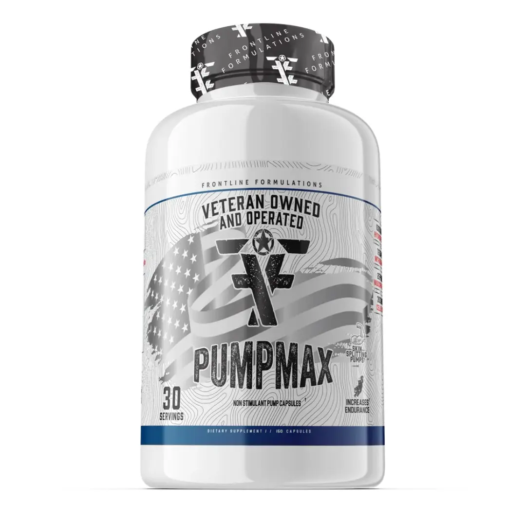 Frontline Formulations Pump Max - Non Stimulant Pump Capsules Healthcare Fitness