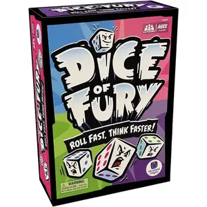 Fast-Paced Family Dice Game, Quick Reaction Card Game, Fun Board Game for Kids & Adults, Perfect Party Activity, Engaging Gameplay