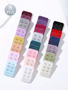 8/12/20pcs Multiple Pieces Bra Strap Extender, Comfortable Adjustable Fit Bra Straps, Invisible Bra Look, Women's Underwear Accessories, Seamless Design