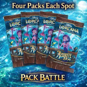 PB - Azurite Sea - Lorcana Booster Packs PB - Azurite Sea - Lorcana Booster Packs