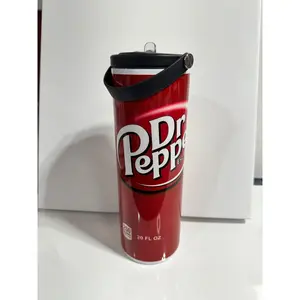 Dr. Pepper Water Bottle - Perfect for On-The-Go Hydration Cup Drinkware