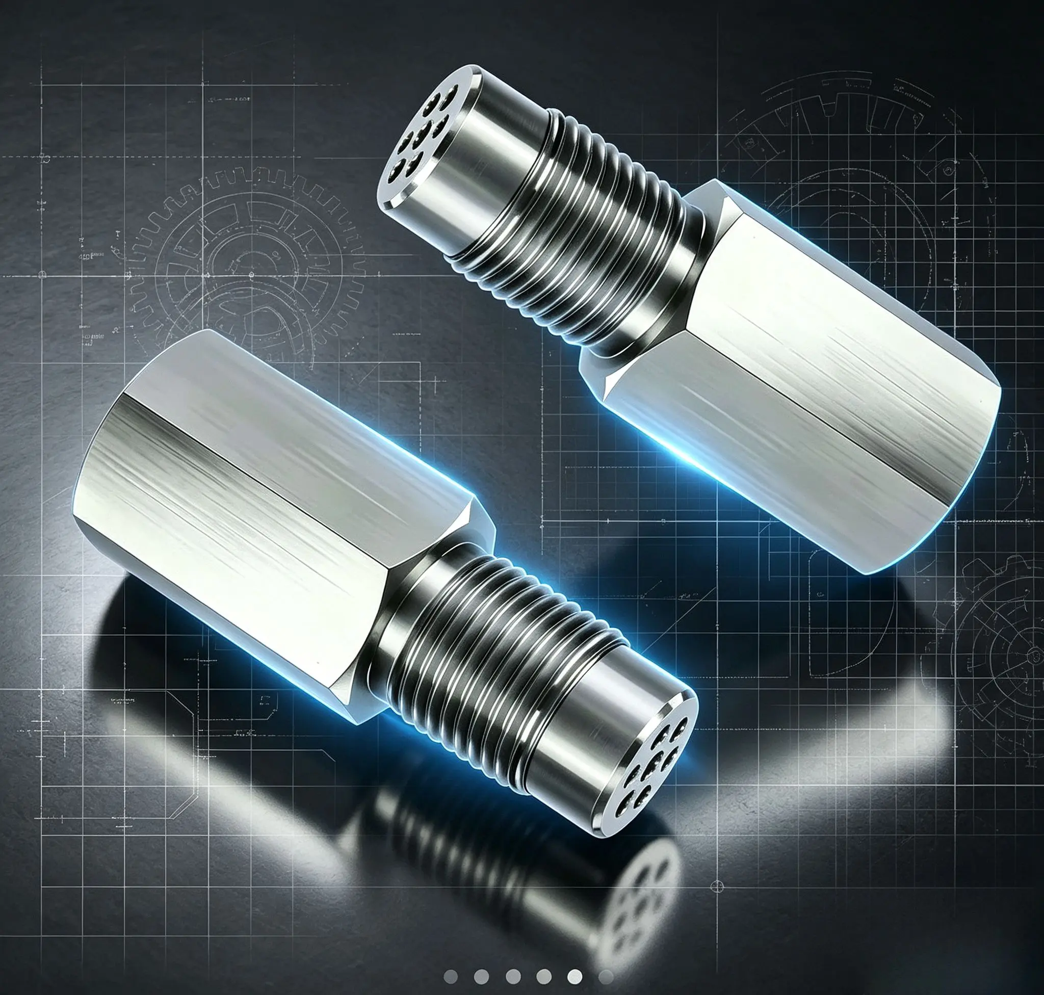 M18x1.5 Industrial Thread Adapter - Precision Machined, Precision Fitting, Leak-Proof, Corrosion Res, Reliable Longevity Transmission Repair Tool