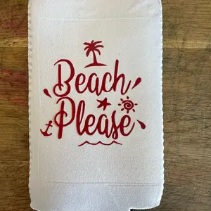 Custom koozie slim can