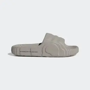 Adidas Adilette 22 HQ4670 Slides Sandals Unisex Lifestyle Comfort EVA Foam Lightweight Waterproof Quick Dry Slip On Beach Pool Shower Casual Summer Slides Futuristic 3D Textured Design Everyday Wear Recovery Streetwear Fashion Footwear