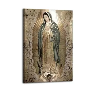 Virgin Mary Canvas Aesthetic For The Bedroom Wall Sitting Room Dormitory Wall Office Wall Poster Decorative Painting Canvas Wall