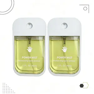 Rinse-Free Hydrating Power Mist Hand Sanitizer - 1.3 Fl Oz 45mL | Cool Quick-Dry | On-The-Go Sanitizing Convenience