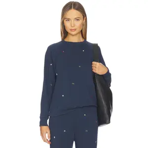 The Great The College Sweatshirt in Navy