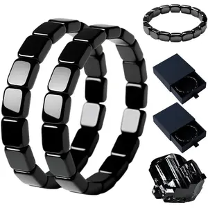 2025 New Hematite Bracelet Men, Hematite Bracelet, Naturally Support T-Levels, Restore Confidence, Nhance Mental Clarity & Focus