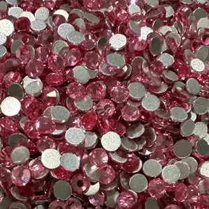 Ss16 4mm Glass Rhinestone Non-Fix 1440pcs 40 Grams for Crafting, Tumbler Pens, Versatile and Cost-Effective Design - Sunshine