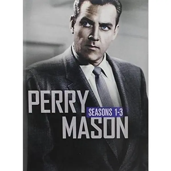 Perry Mason: Seasons 1-3 Paramount Legal Drama DVD Boxed Set, Full Frame, Mono Sound, Starring Raymond Burr, Barbara Hale, Ray Collins