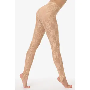 FNS3269 - Floral Lace Stirrup Legging