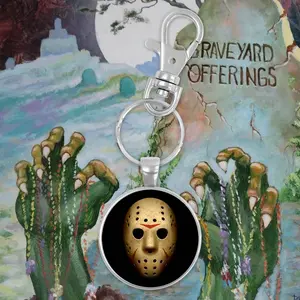 Jason Voorhees Circle Keychain