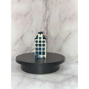 Vintage 1980s KLM Delft Blue Miniature House No. 14 – Rynbende Distilleries