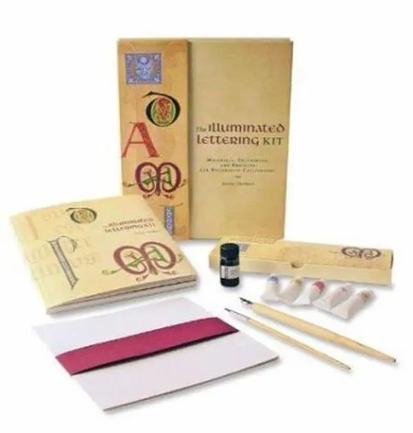 USED-The Illuminated Lettering Kit: Materials,Techniques, & Projects for Decorative Calligraphy by George Thomson (Unknown)