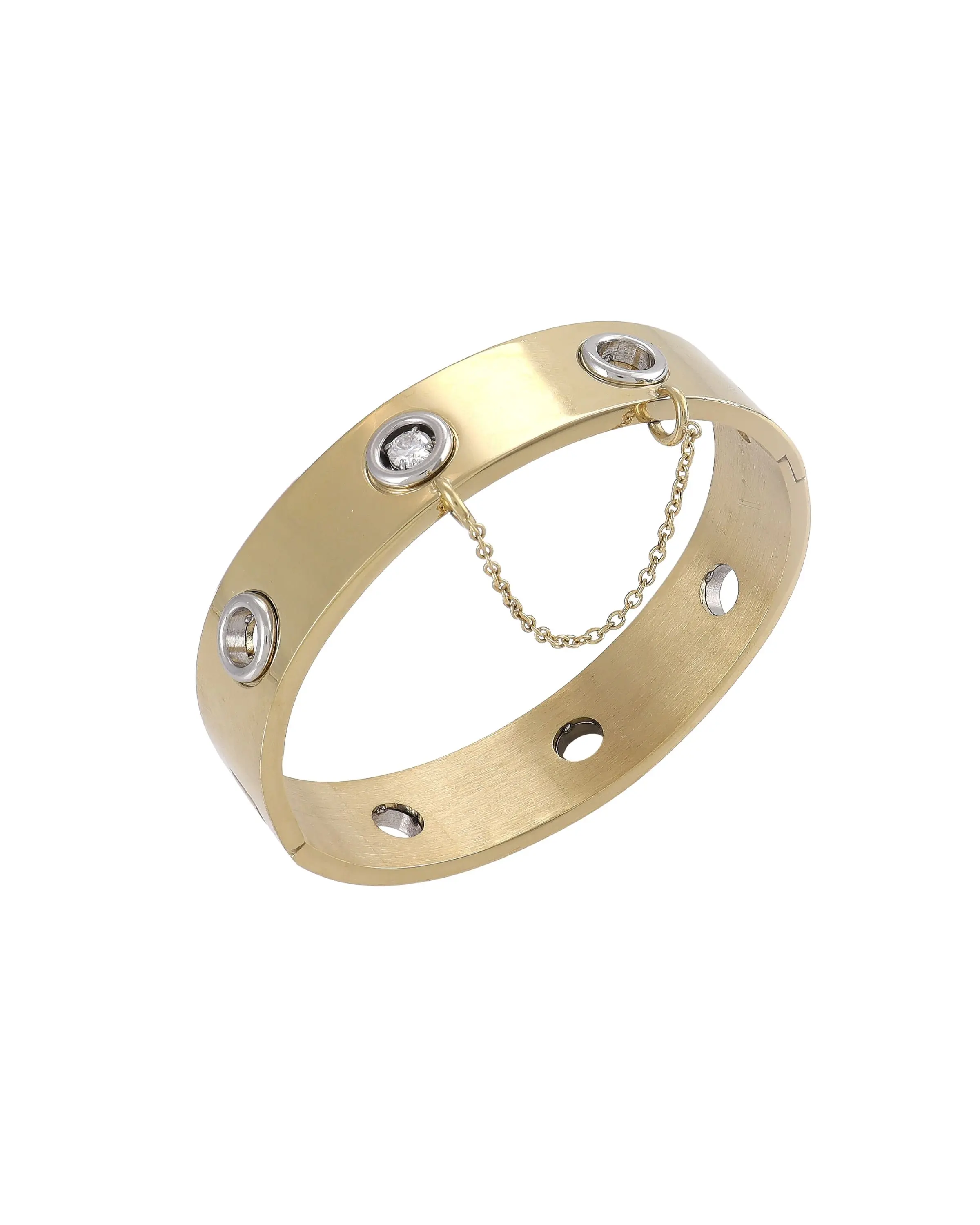 THE HOLE CHAIN BANGLE