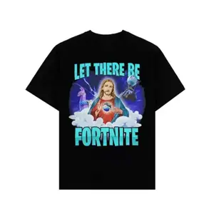 Let There Be Fortnite Shirt Graphic Tee Vintage Unisex Cotton Short Sleeve Streetwear Casual Trend shirt Gift For Fans, Gift For Men, Gift For Women