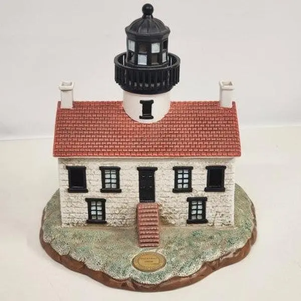 Lefton Alcatraz Lighthouse Lighted Figurine Limited Edition 4259/9000