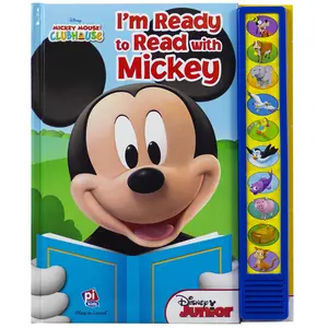 Disney Junior Mickey Mouse Clubhouse: I'm Ready to Read with Mickey Sound Book [With Battery] -- Pi Kids - Hardcover