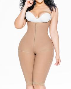 SHAPESHE Full Body Shapewear for Women Open Bust Hourglass Bodysuits Girdles with Zipper Closure