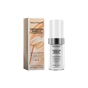 Radiance Moisturizing Foundation Makeup - Hyaluronic Acid Moisturizer, Gentle, Lightweight Breathable, Nourishing, Long-Lasting UV-Protective, Flawless Coverage Skin-Perfecting Hydrating Base for Daily Wear, Hydrate